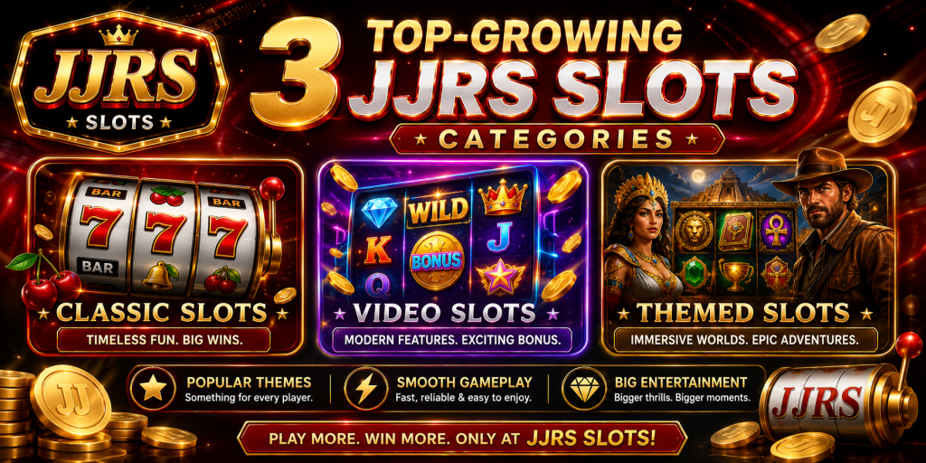 3 top-growing JJRS Slots categories
