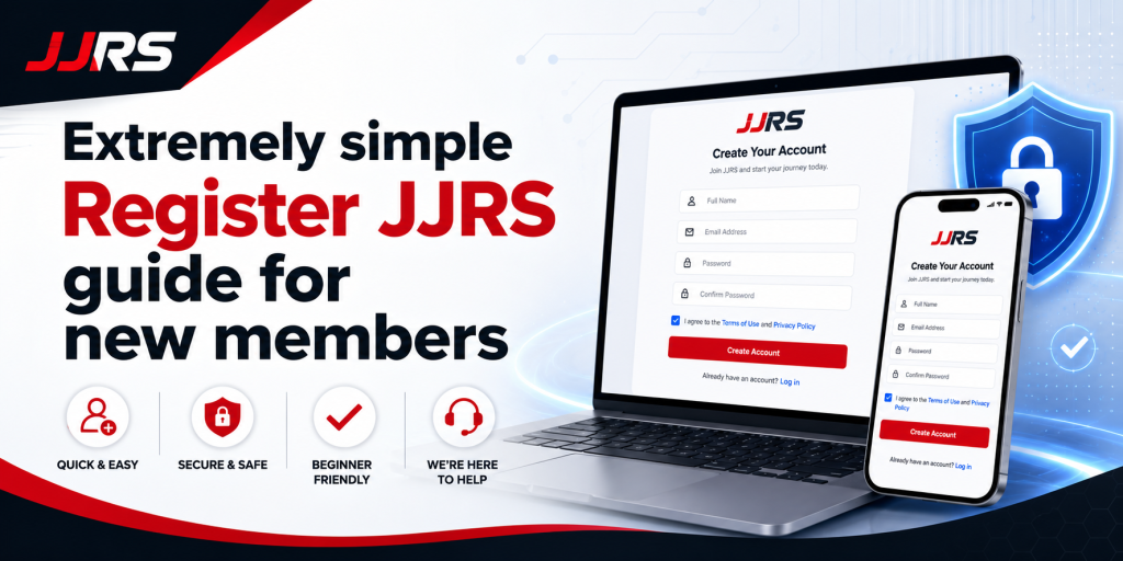 Extremely simple Register JJRS guide for new members