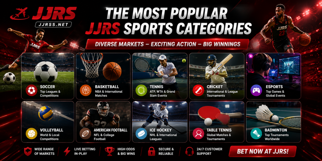 The most popular JJRS Sports categories